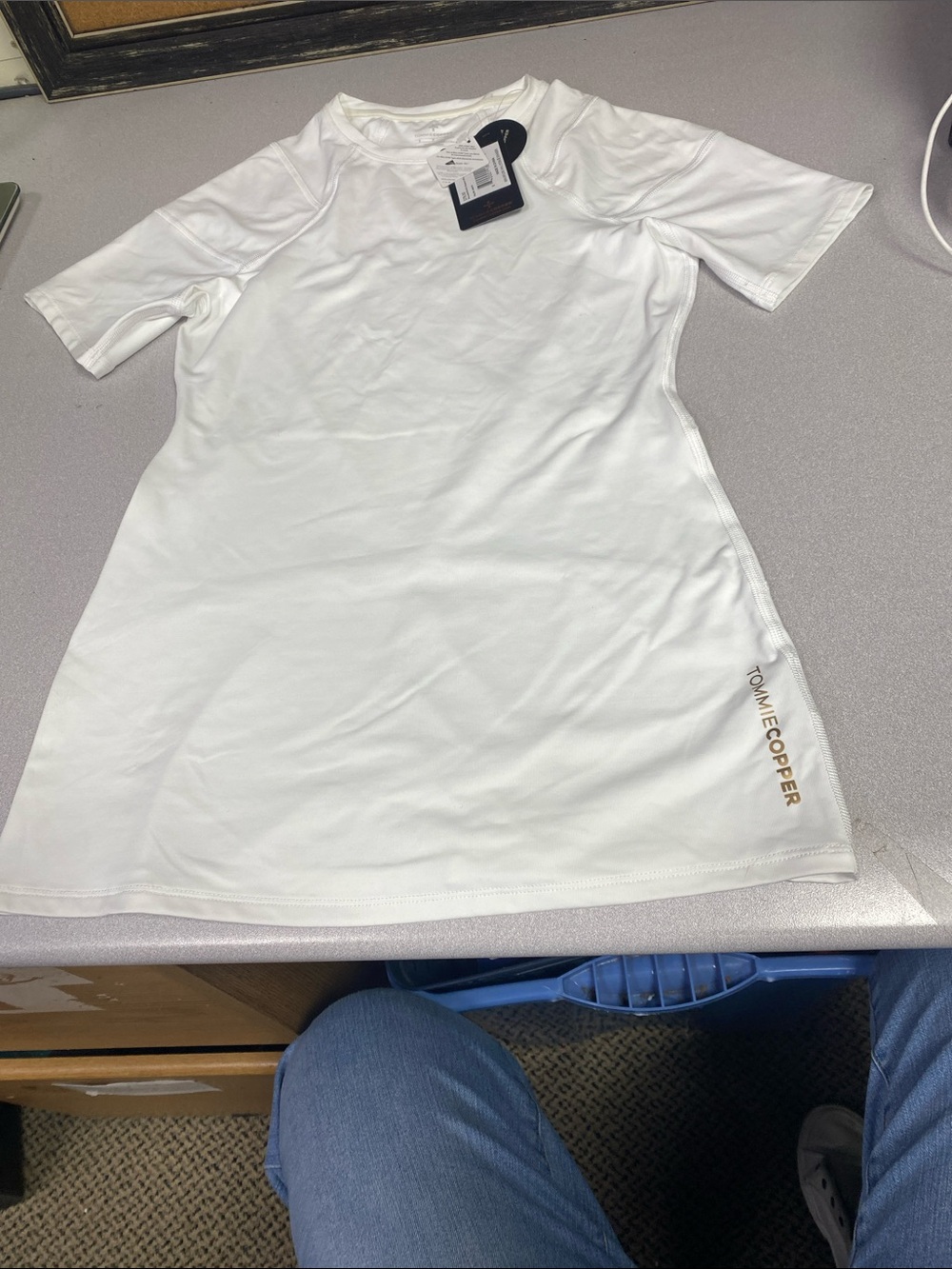 Tommie Copper Women’s White Short-Sleeve Active Tee